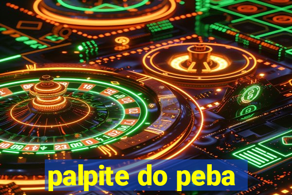 palpite do peba